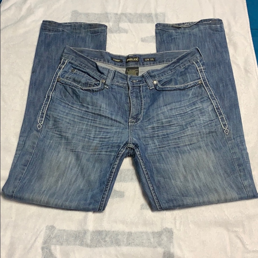 Helix straight leg jeans